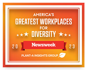 2023 Newsweek Award - America's Greatest Workplaces for Diversity