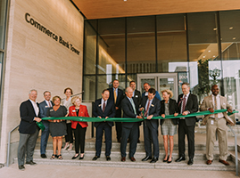 Commerce Tower Ribbon Cutting